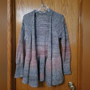 Knitted And Knotted Open Cardigan